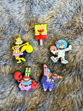 SpongeBob Jibbitz, Croc Charms - Set # 18